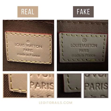 fake louis vuitton vs real women bag|how to check if louis vuitton is real.